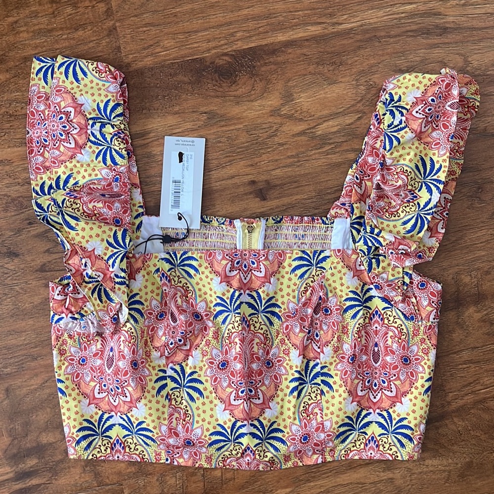 NEW Cara Cara Darby cropped top - Picture 3 of 6